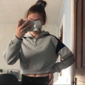 Cropped H&M hoodie